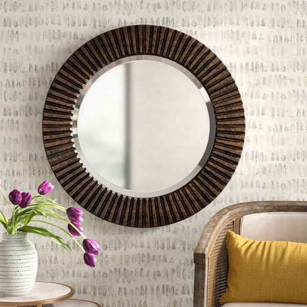 Osgood Round Accent Mirror & Reviews Joss & Main